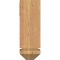 Ekena Millwork Funston Arts and Crafts Smooth Bracket w/ Offset Brace, Western Red Cedar, 5 1/2"W x 16"D x 16"H BKT0604X16X16FST03SWR - alternate 4